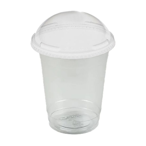 Medium Plastic Cup & Dome Lid 400g - Fits 4 x 100g Pick & Mix Sweets